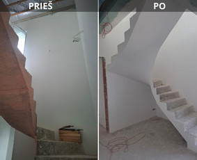 Vidaus apdailos darbai - Montuojame Gipskartoni , atliekame dažymo darbus. - 1