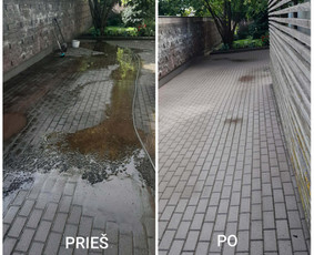Valymo paslaugos - Trinkelių, Tvorų, Terasų Valymas Ir Priežiūra - 2