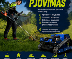 Aplinkos tvarkymas, apželdinimas - Žolės Pjovimas - 3