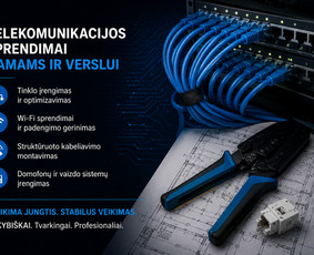 Smulkūs elektros darbai - Elektros ir silpnų srovių darbai - 1