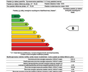 Statybos dokumentų tvarkymas - Pastatų energinio naudingumo sertifikatai - 1