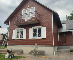 Srautinis valymas - Stogų ir fasadų plovimas bei dažymas - 3