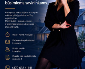 Kitos įvairios paslaugos - Sertifikuota Nt ekspertė &ndash; visos nekilnojamojo - 1
