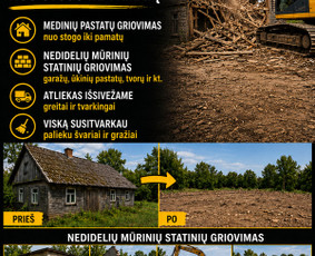 Vonios kapsulės griovimas - Medinių Pastatų Ir Mūrinių Statinių Griovimas - 1