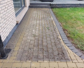 Trinkelių valymas - Profesionalus Trinkelių, Fasadų, Stogų plovimas, impregnavim - 4