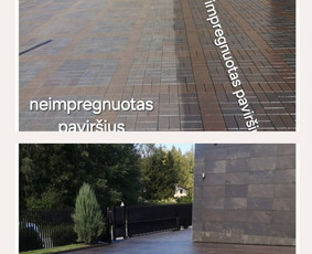 Profesionalus Trinkelių, Fasadų, Stogų plovimas, impregnavim / Hansea, MB / Darbų pavyzdys ID 4459682