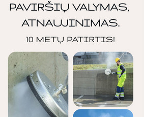 Statybos, apdaila - Profesionalus Trinkelių, Fasadų, Stogų plovimas, impregnavim - 1