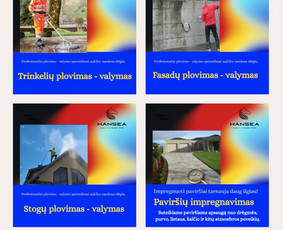 Profesionalus Trinkelių, Fasadų, Stogų plovimas, impregnavim / Hansea, MB / Darbų pavyzdys ID 4459686