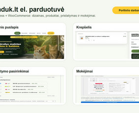 IT specialistai - Wordpress svetainių ir el. parduotuvių kūrimas - 1
