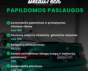 Poliravimas + Keramika + Cheminis nuo 300€! / DetailTech / Darbų pavyzdys ID 4460452