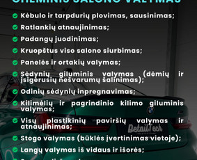 Poliravimas + Keramika + Cheminis nuo 300€! / DetailTech / Darbų pavyzdys ID 4460454