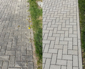 Plovimas auk&scaron;tu slėgiu - Trinkelių plovimas - 4