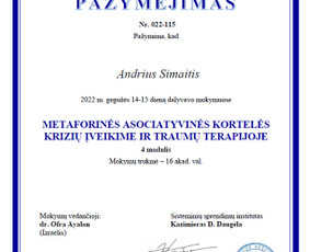 Meno terapijos užsiėmimai - Mindfulness mokytojas, priklausomybių konsultantas - 2