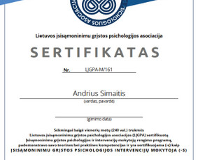 Mokymai, kursai, kalbos - Ge&scaron;talto koučingas, priklausomybių ir karjeros konsultacijos - 2