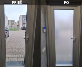 Statybos, apdaila - Plėvelių klijavimas ant langų, durų ir kitų pavir&scaron;ių - 2
