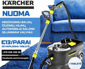 Įvairios technikos nuoma - Plaunamo siurblio nuoma Klaipėdoje - 1