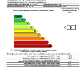 Statybos darbai - Pastatų energinio naudingumo sertifikatai - 3
