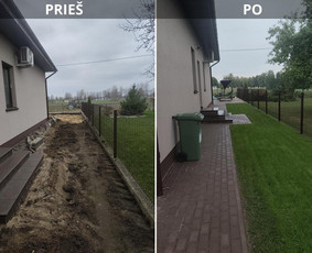 Vejos aeravimas - Apželdinimas,aeravimas, vejos/žolės pjovimas ir kt. - 3