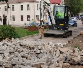 Statybos, apdaila - Žemės kasimo ir lyginimo darbai - 1