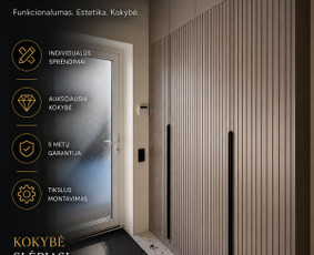 Biuro baldų gamyba - Virtuvės, spintos ir nestandartiniai baldai pagal užsakymą - 1