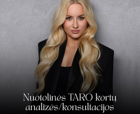 Kitos kategorijos - Nuotolinės Taro kortų analizės/konsultacijos - 1