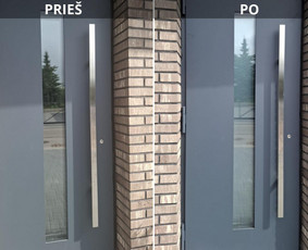 Plėvelių klijavimas ant langų, durų ir kitų paviršių / ProFill lanų plėvelės / Darbų pavyzdys ID 4468296