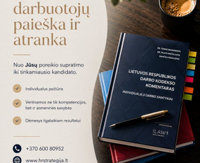 Paslaugos verslui - Profesionali darbuotojų paie&scaron;ka ir atranka - 1