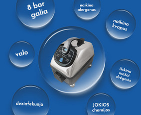 Įvairios technikos nuoma - Garų valytuvas Thermostar nuoma Vilnuje - 2