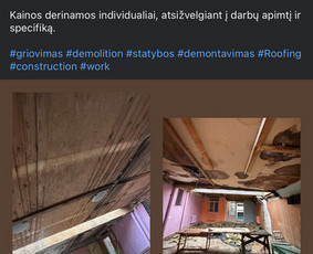 Griovikai / Silasa projektai / Darbų pavyzdys ID 4468702