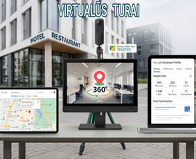 Paslaugos verslui - Vietos marketingas ir 3D virtualūs turai - 1