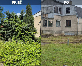 &Scaron;akų i&scaron;vežimas - Avarinių medžių pjovimas, Medžių genėjimas, Žolės pjovimas - 3