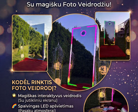 &Scaron;ventinės įrangos nuoma - Fotoveidrodžio nuoma - 1
