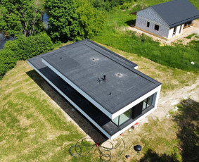 Statybos darbai - Epdm dangos montavimas, plok&scaron;čių stogų &scaron;iltinimas - 1