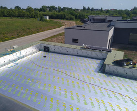Epdm dangos montavimas, plokščių stogų šiltinimas / Stogų dengimas EPDM / Darbų pavyzdys ID 4471638