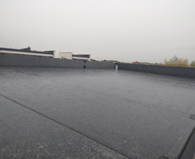 Epdm dangos montavimas, plokščių stogų šiltinimas / Stogų dengimas EPDM / Darbų pavyzdys ID 4471640