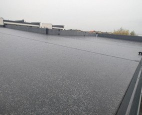 Epdm dangos montavimas, plokščių stogų šiltinimas / Stogų dengimas EPDM / Darbų pavyzdys ID 4471644