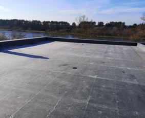 Epdm dangos montavimas, plokščių stogų šiltinimas / Stogų dengimas EPDM / Darbų pavyzdys ID 4471646