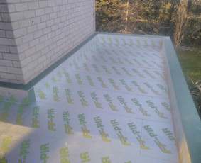 Epdm dangos montavimas, plokščių stogų šiltinimas / Stogų dengimas EPDM / Darbų pavyzdys ID 4471648