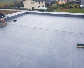 Epdm dangos montavimas, plokščių stogų šiltinimas / Stogų dengimas EPDM / Darbų pavyzdys ID 4471664