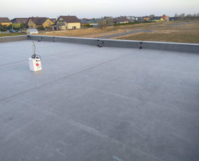 Epdm dangos montavimas, plokščių stogų šiltinimas / Stogų dengimas EPDM / Darbų pavyzdys ID 4471666