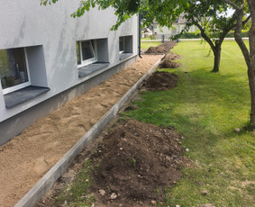 Drenažo įrengimas - Trinkelių klojimas - 4