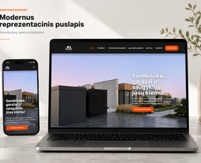 El. parduotuvių kūrimas - Nebrangios reprezentacinės svetainės ir e.parduotuvės - 1