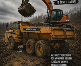 Statybos darbai - Žemės kasimo lyginimo darbai - 1