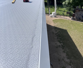 Statybos darbai - Pvc stogų dengimas - 1