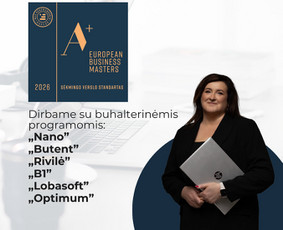 Deklaracijų pildymas, teikimas - Buhalterija lengviau - patikėk savo verslo apskaitą mums - 1