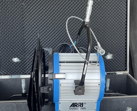 Įvairios technikos nuoma - 8 Arri Studio 2000 2 kw su 2 profesionaliais Case - 3