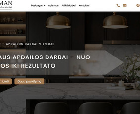 Profesionalios Interneto Svetainės ir Verslo Sprendimai / Armandas Buda / Darbų pavyzdys ID 4475168