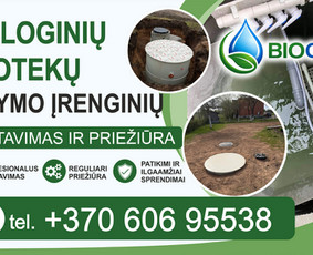 Nuotekų valymo įrenginiai - Biologinių valymo įrenginių montavimas ,priežiūra - 4