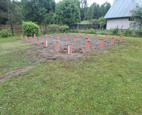 Pamatų projektavimas - Liejame betoninius -sukame sraigtinius polius, rostverkas! - 4