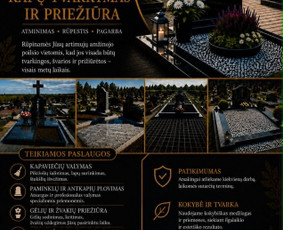 Tradiciniai amatai - Kapų tvarkymas ir priežiūra - 1